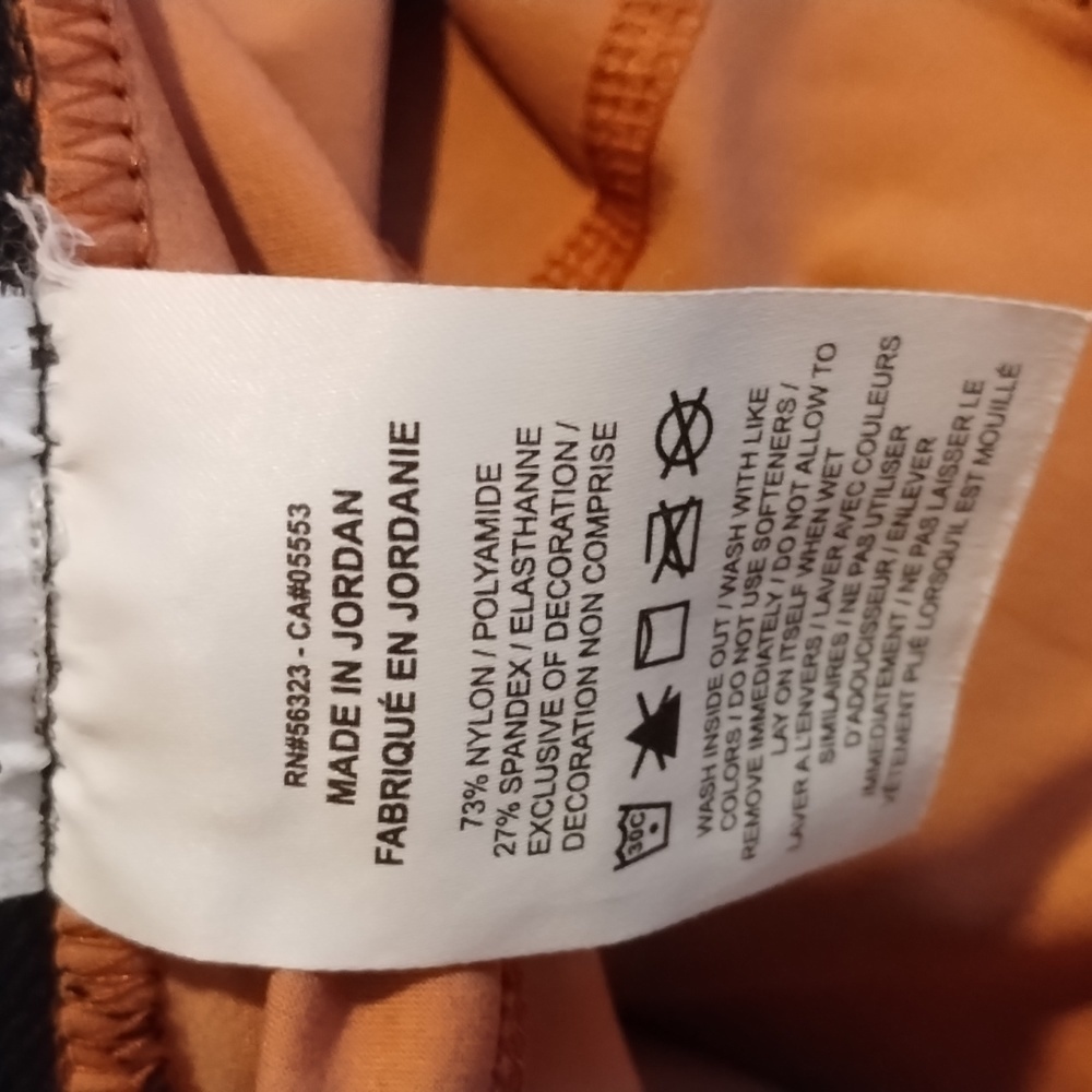 NIKE PRO High-Rise Compression 7/8 Leggings Canyon Rust - Picture 2 of 6